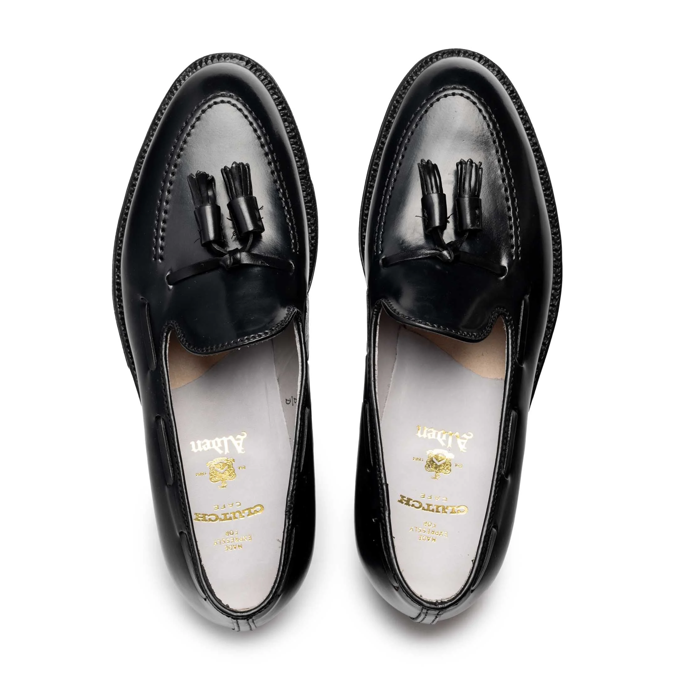 Alden Black Shell Cordovan Tassel Moccasin Loafer 664 - Image 7