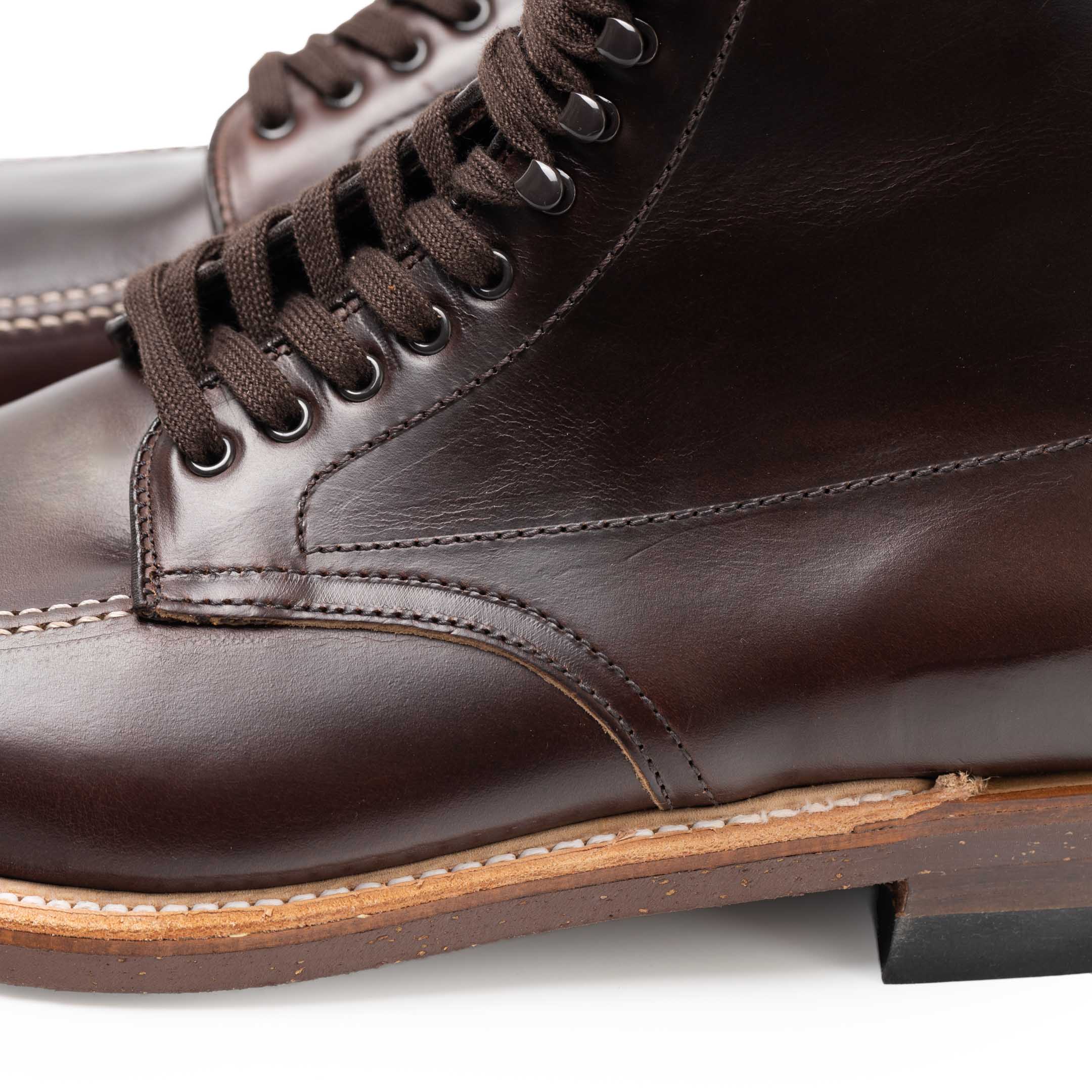 Alden x Clutch Cafe 403 Indy Boot Brown Chromexcel - Image 6