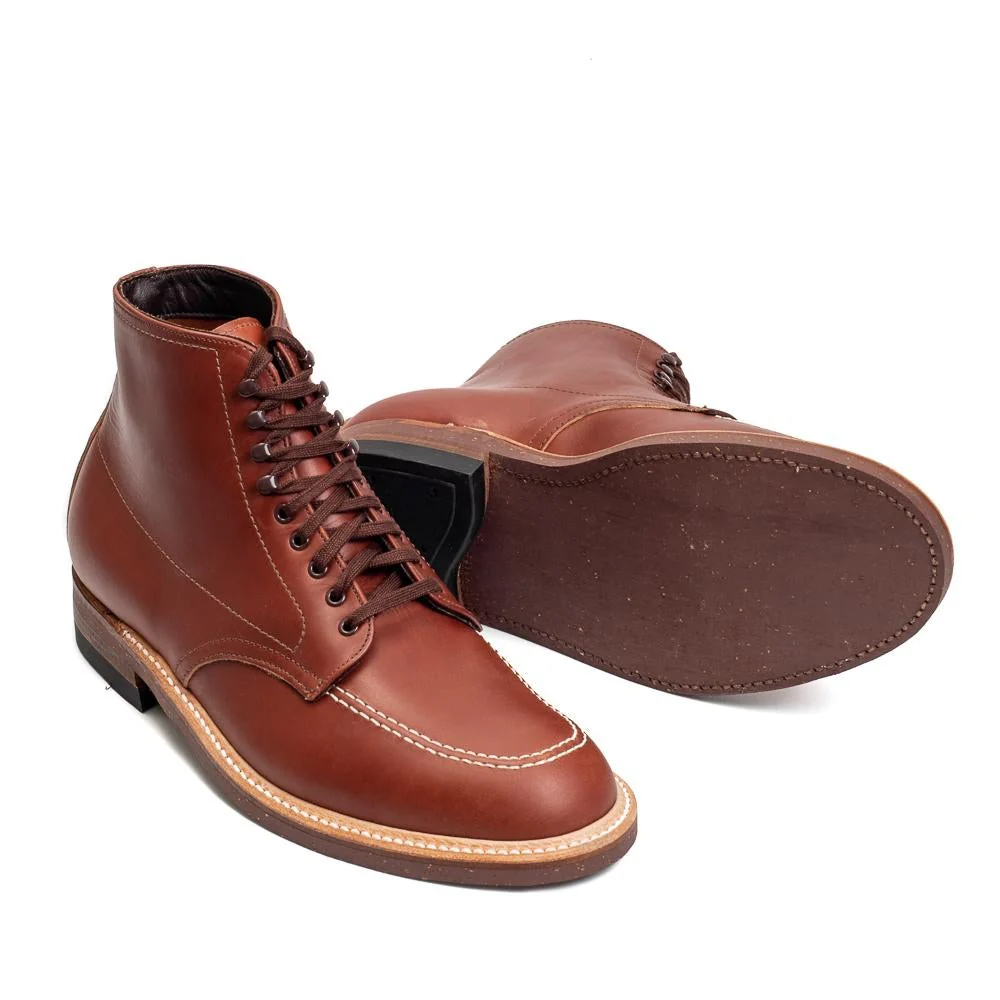 Alden Indy Work Boot Original Brown 405 - Image 5