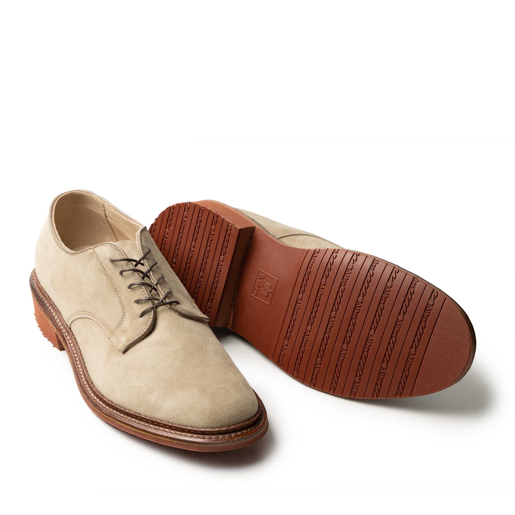 Alden x Clutch Cafe Milkshake Suede Blucher w/ Redbrick Sole 96702L - Image 3