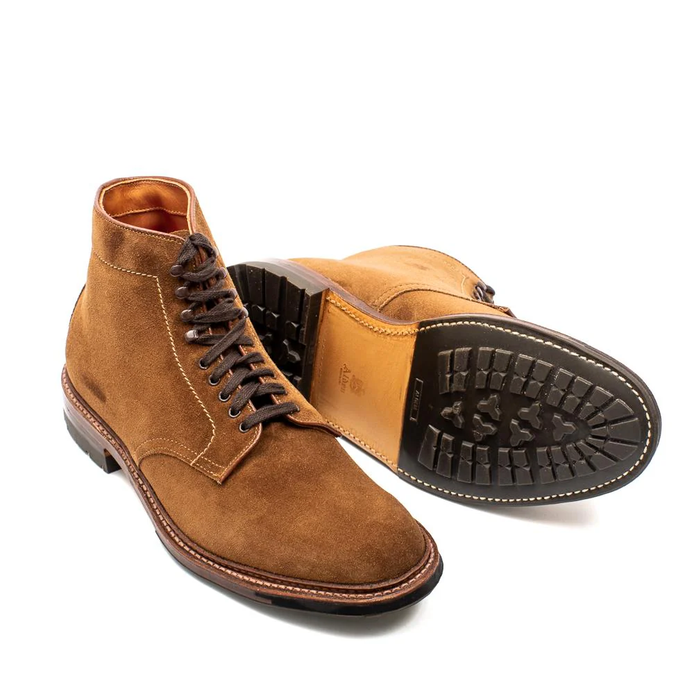 Alden Plain Toe Boot Snuff Calf Suede 4511HC - Image 5