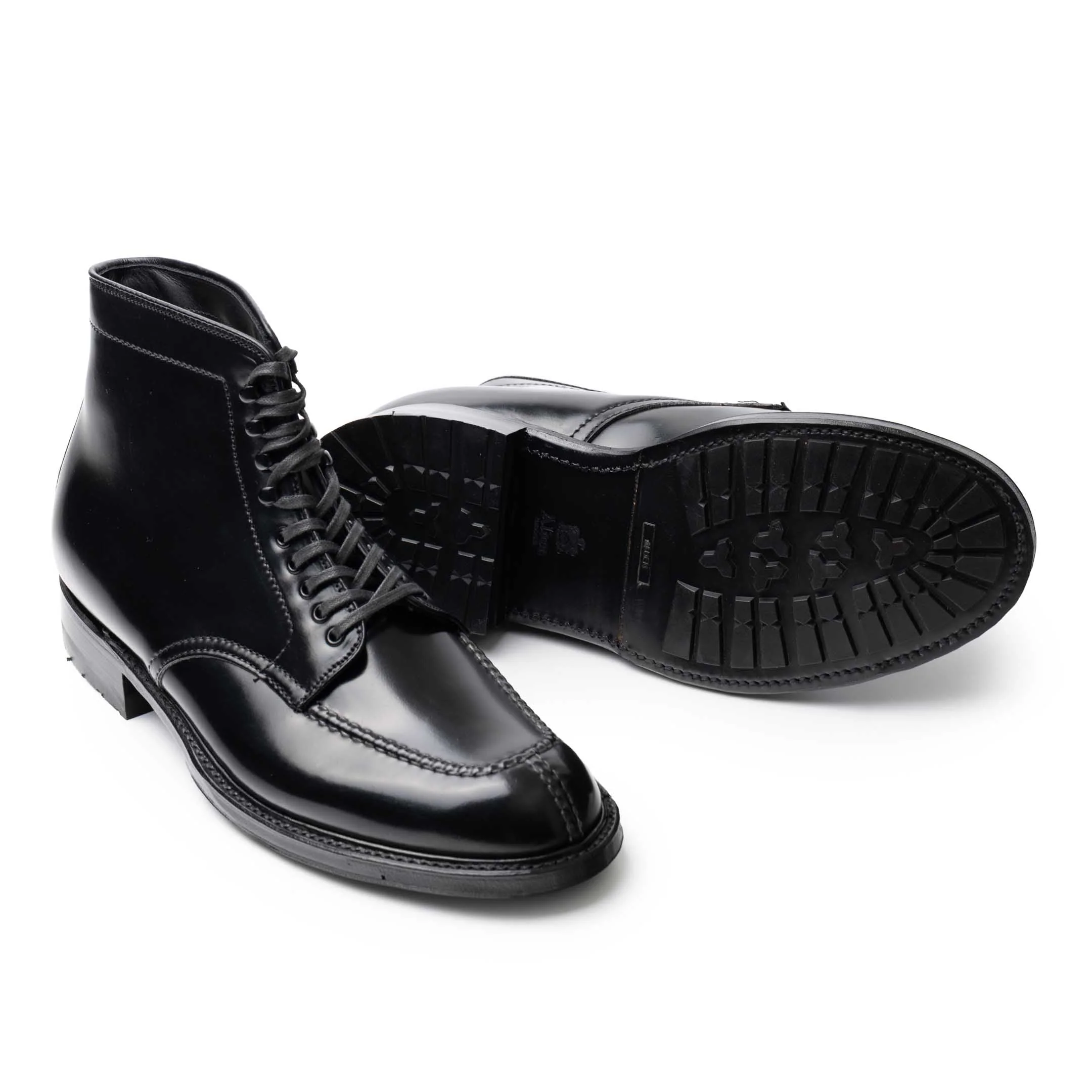 Alden x Clutch Cafe Tanker Boot Black Shell Cordovan M2905HC - Image 4