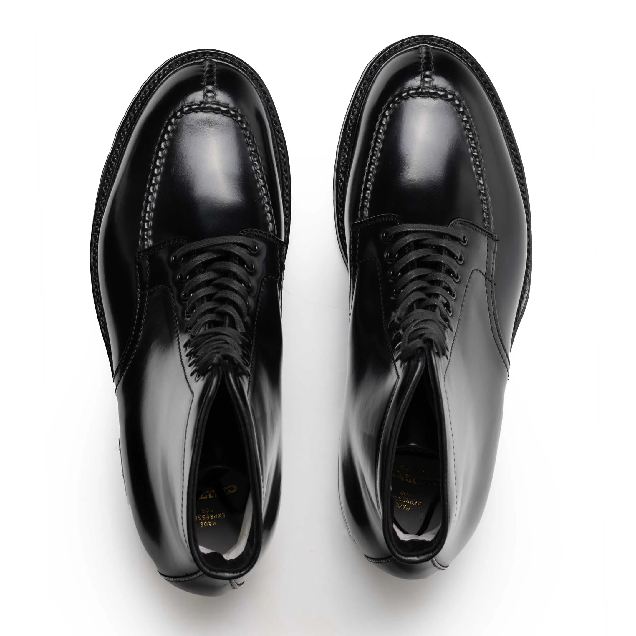 Alden x Clutch Cafe Tanker Boot Black Shell Cordovan M2905HC - Image 5