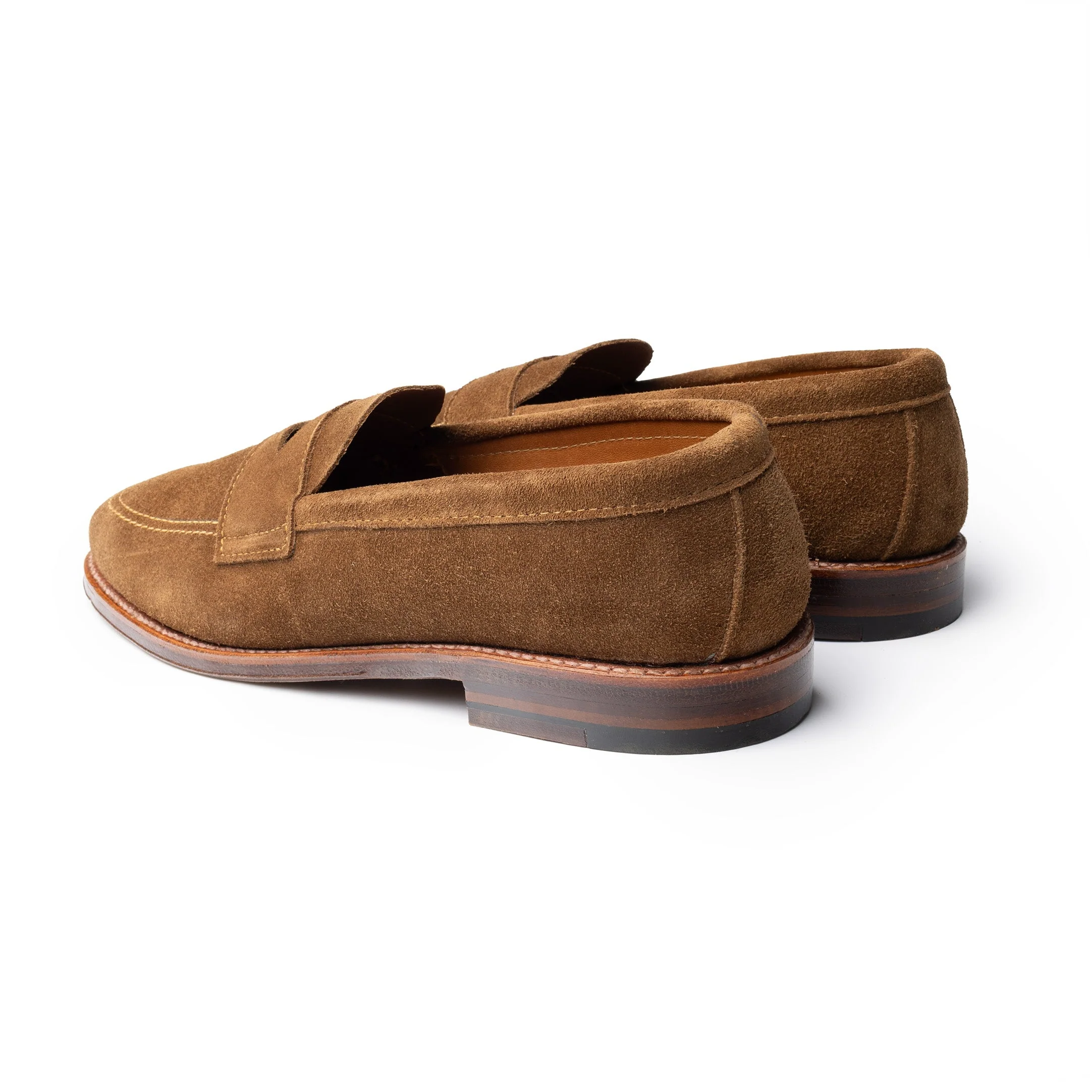 Alden Unlined Penny Loafer Snuff Suede 5735F - Image 4