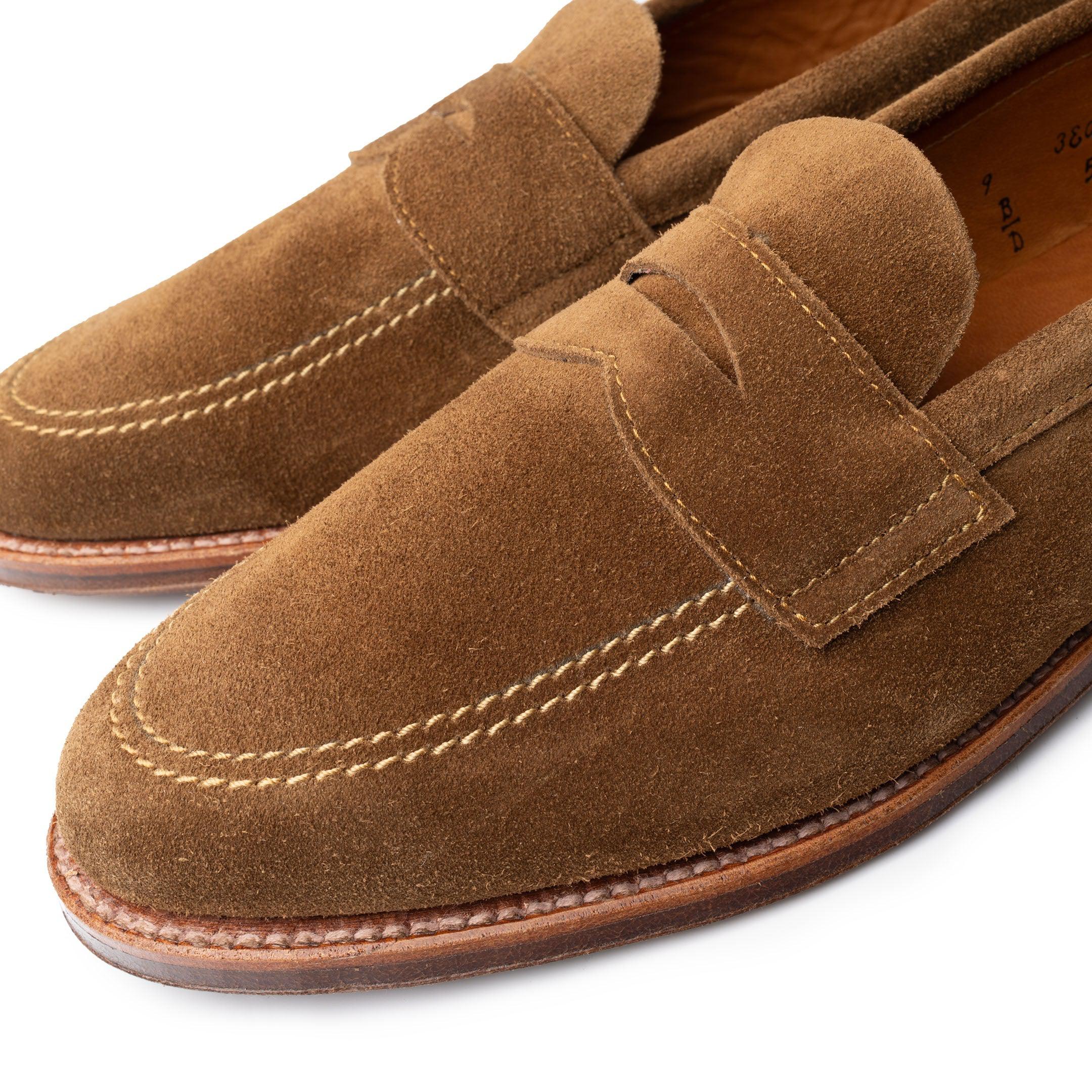 Alden Unlined Penny Loafer Snuff Suede 5735F - Image 6