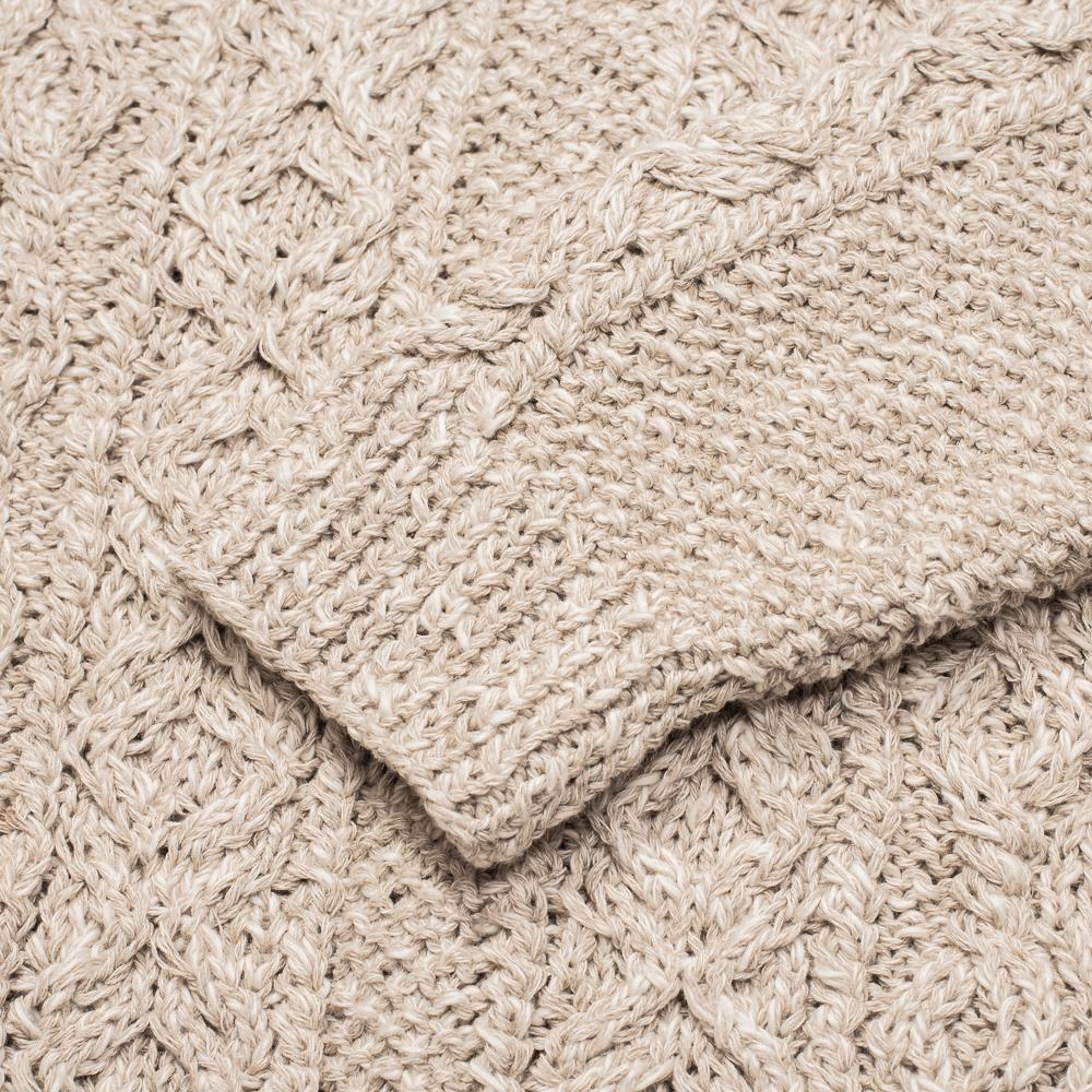 Allevol x Inverallan 3A Lumber Cardigan Linen/ Cotton Natural - Image 6