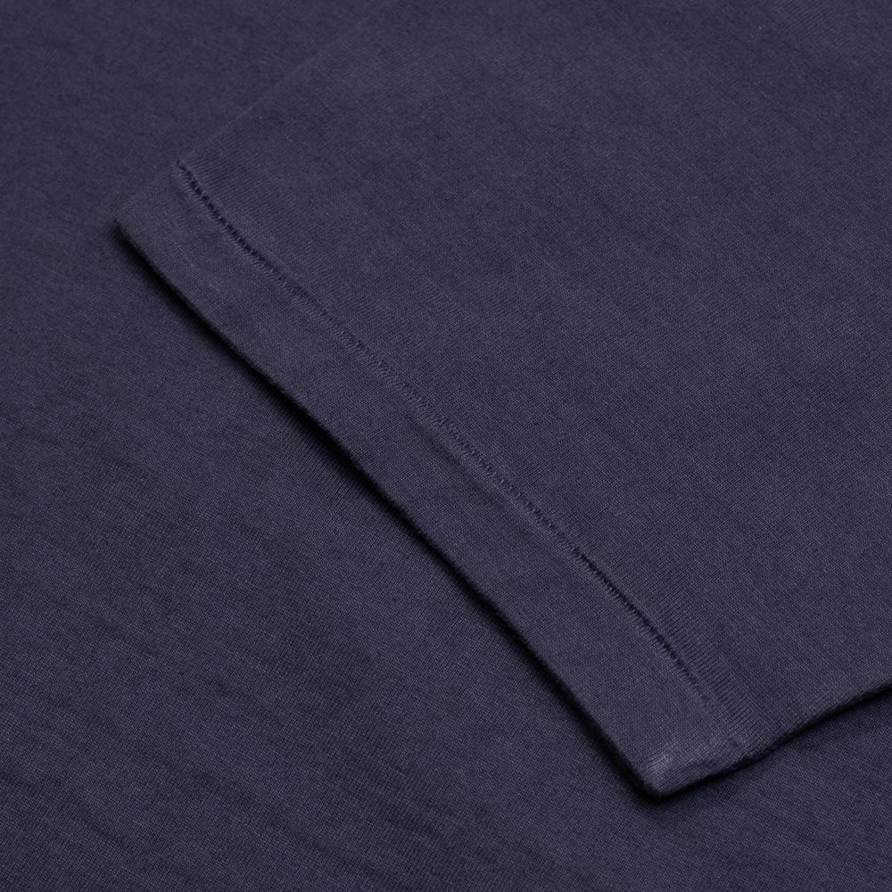 Allevol Heavy Duty Crew Neck T-Shirt Navy - Image 4