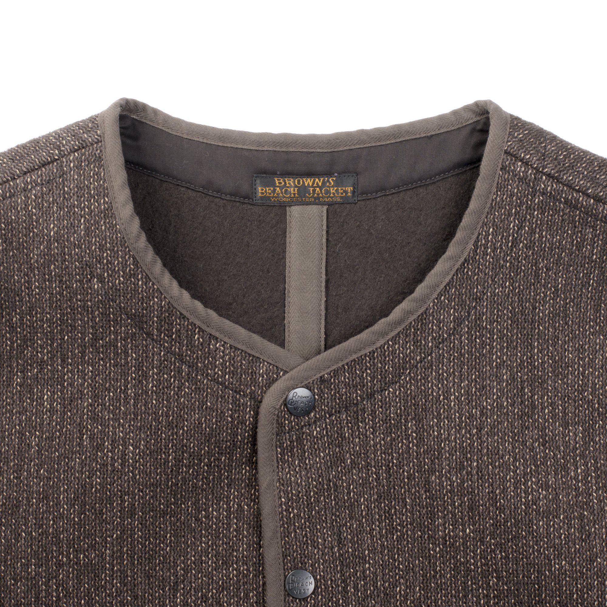 Brown's Beach BBJ-001 Early Vest Grey - Image 3