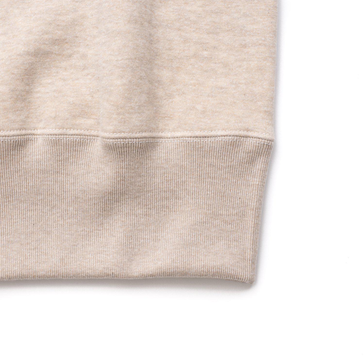 Cushman Lot. 26903 Freedom Sleeve Sweatshirt Mixed Beige - Image 5