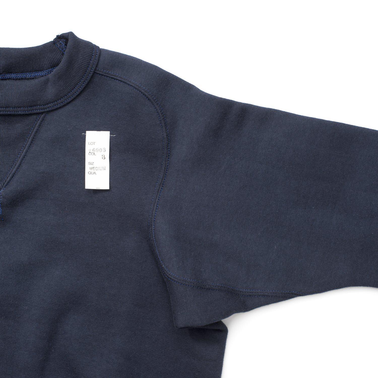 Cushman Lot. 26903 Freedom Sleeve Sweatshirt Navy - Image 4