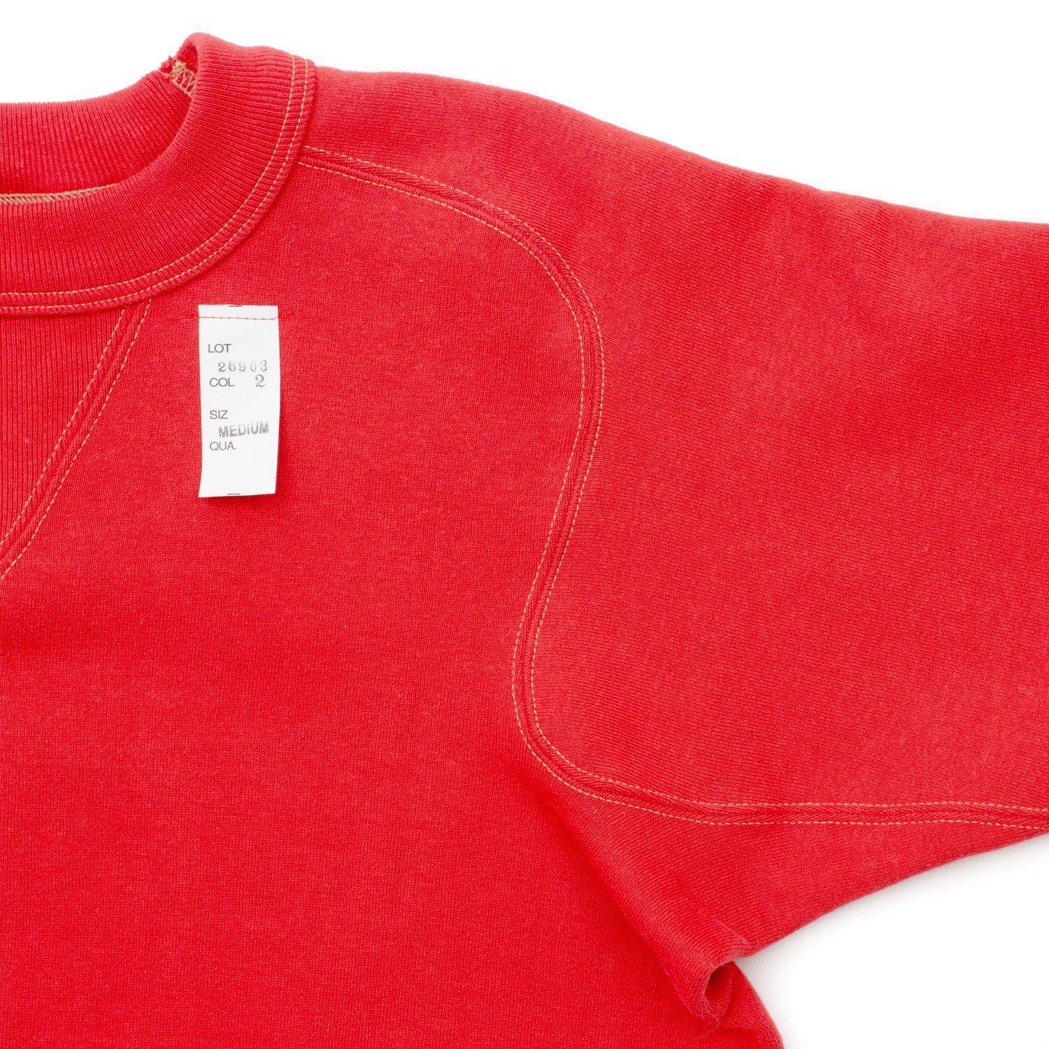 Cushman Lot. 26903 Freedom Sleeve Sweatshirt Red - Image 5