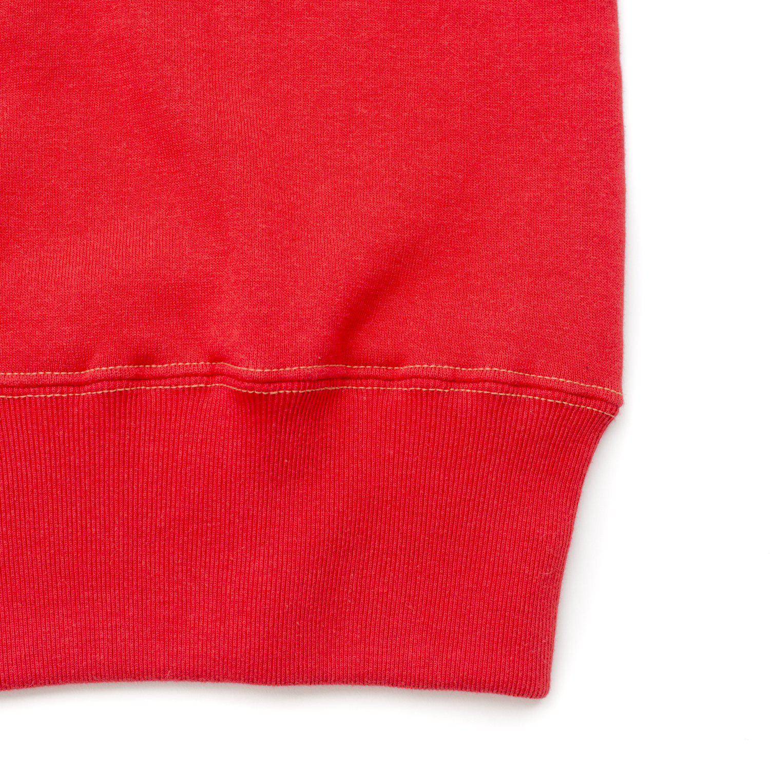 Cushman Lot. 26903 Freedom Sleeve Sweatshirt Red - Image 6