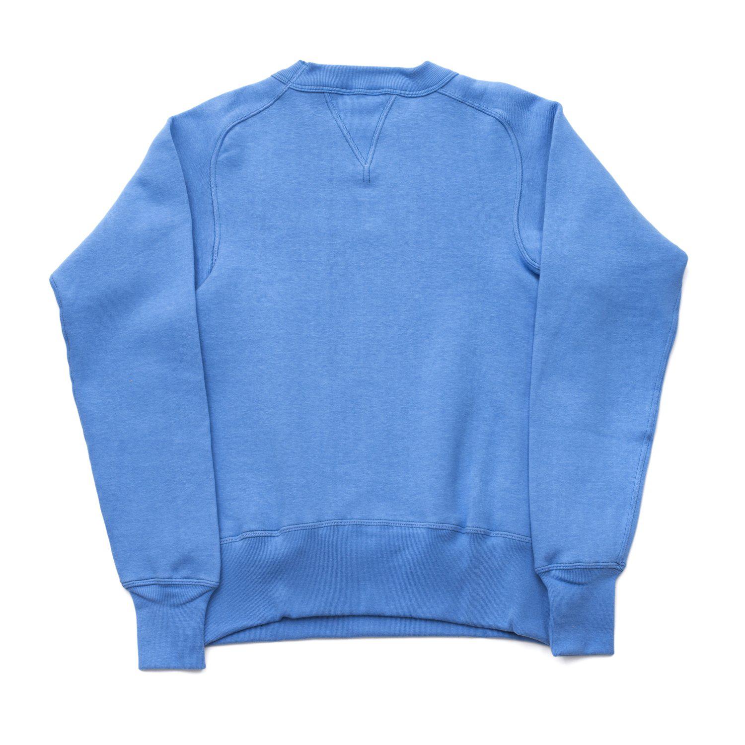 Cushman Lot. 26903 Freedom Sleeve Sweatshirt Sax - Image 6