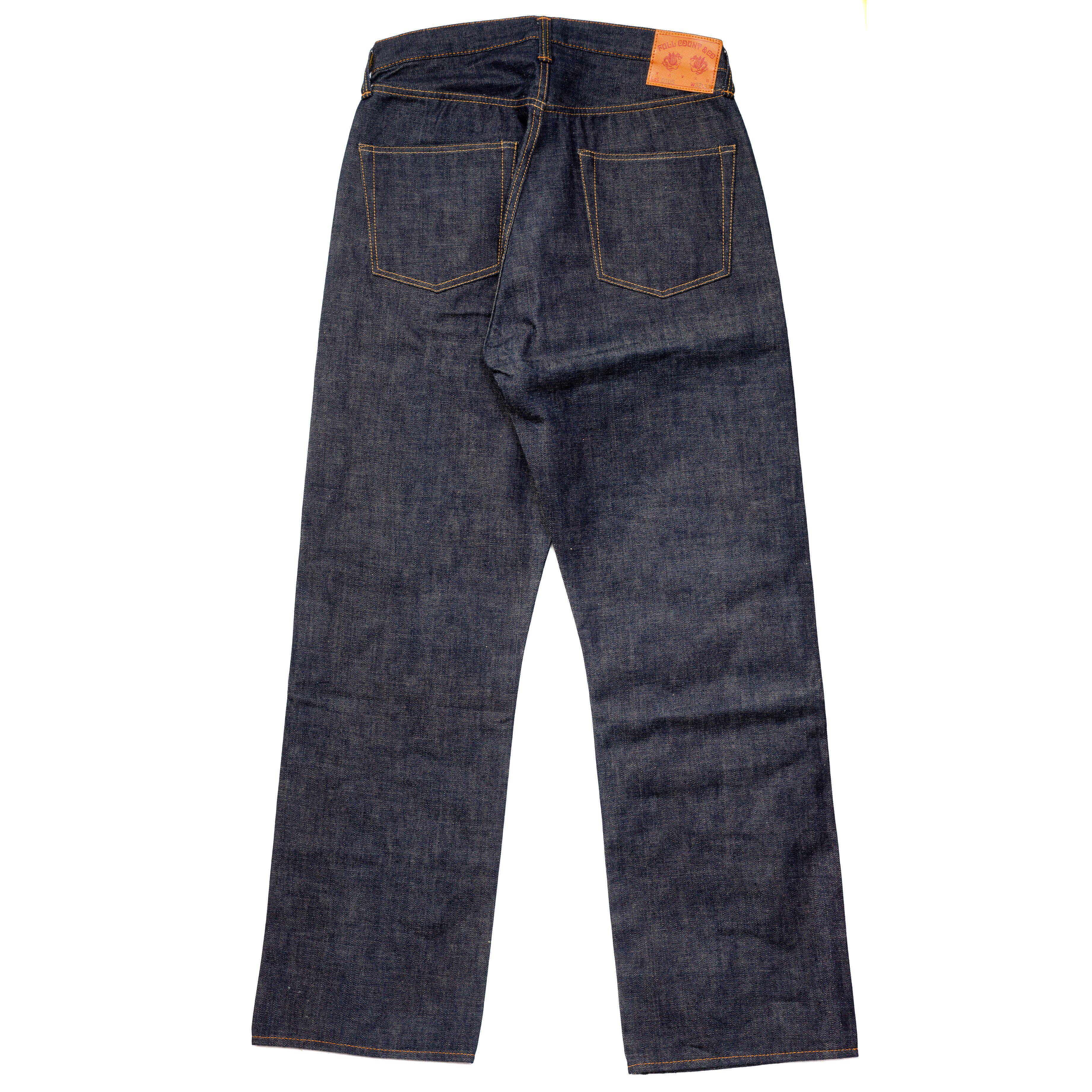 Full Count 0105 New Loose Straight Jean 13.7oz - Image 6