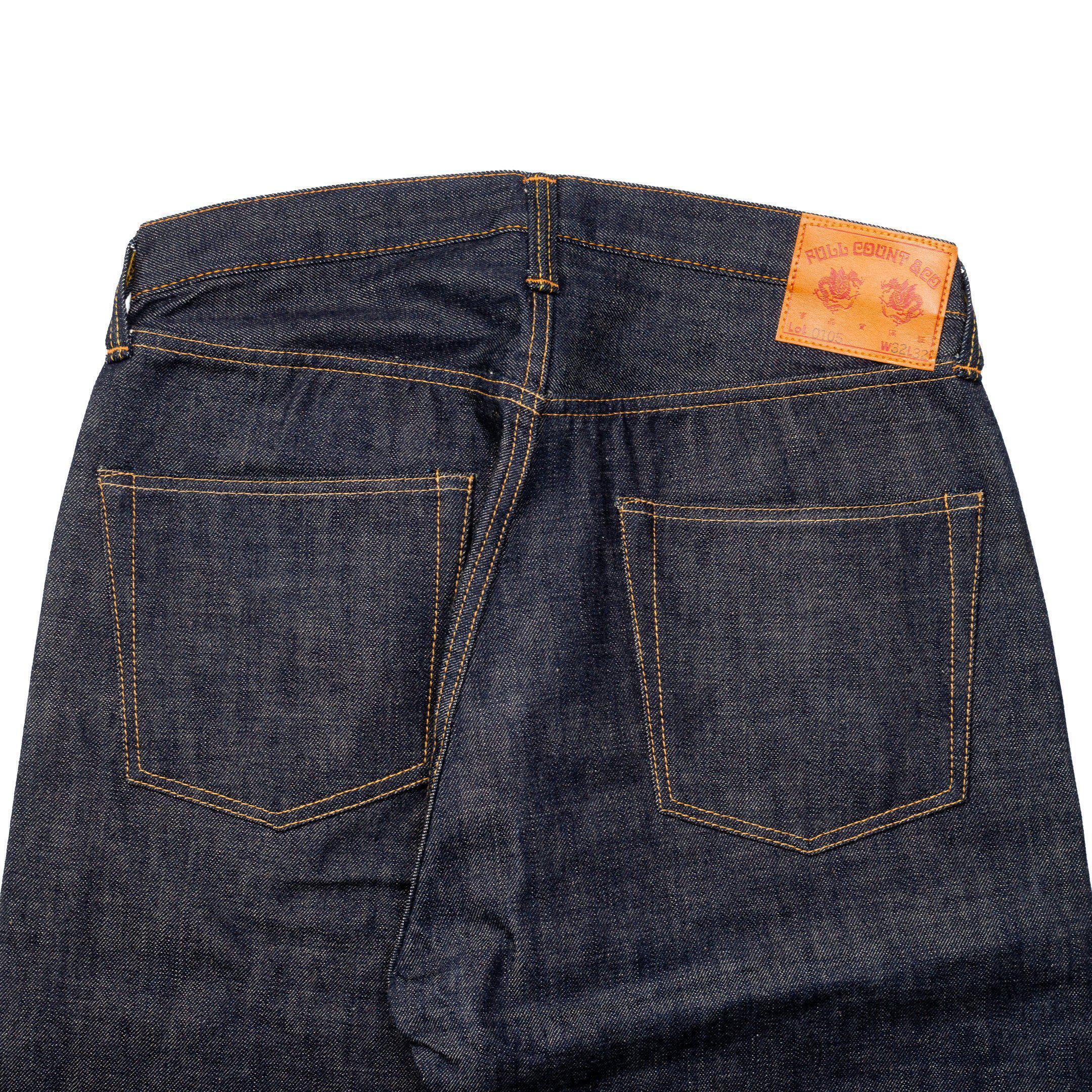 Full Count 0105 New Loose Straight Jean 13.7oz - Image 7