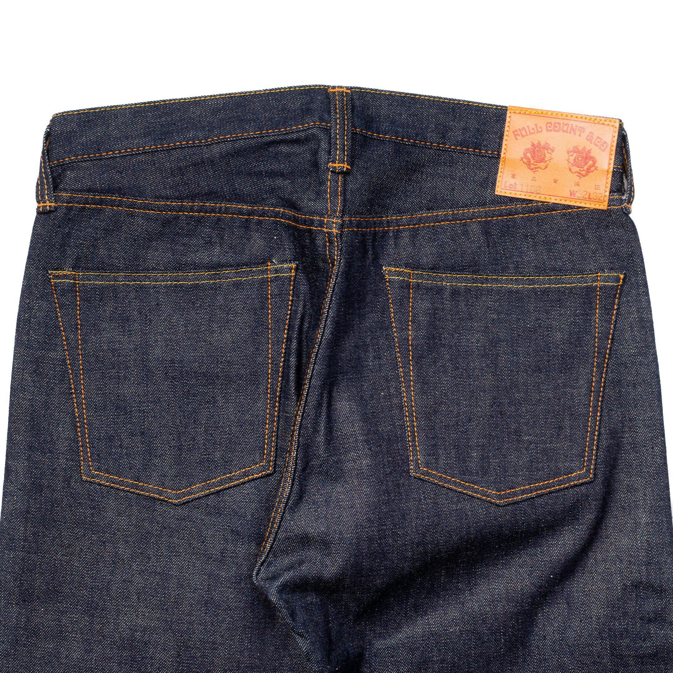Full Count 1108 New Straight Jean 13.7oz - Image 6