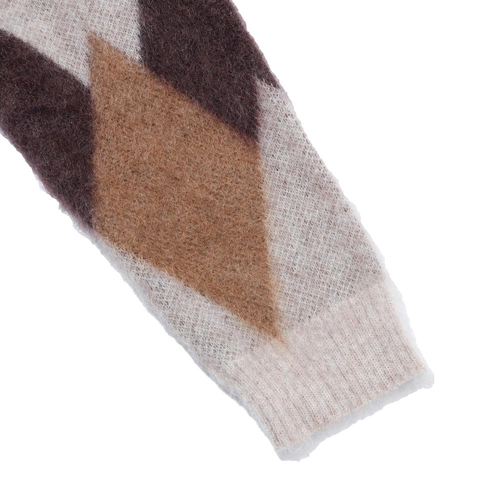Jelado 'Breed' Mohair Cardigan Latte - Image 5
