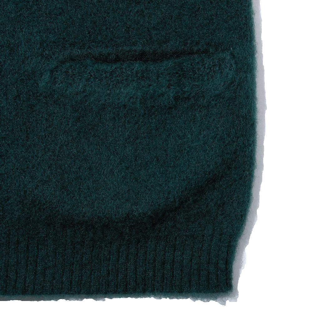 Jelado 'Cobain' Mohair Cardigan Grass Green - Image 4