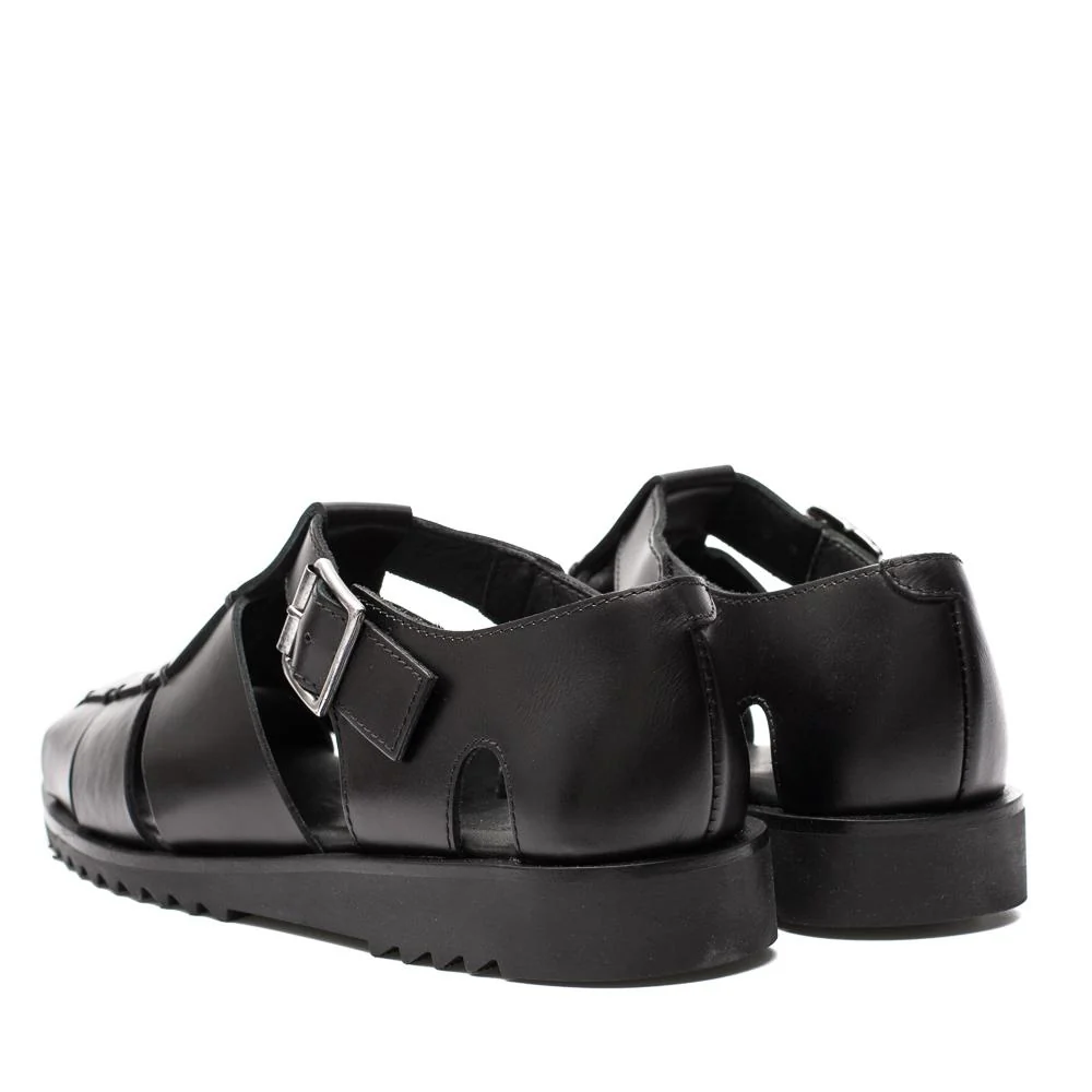 Paraboot Pacific Vegetal Lisse Noir - Image 3