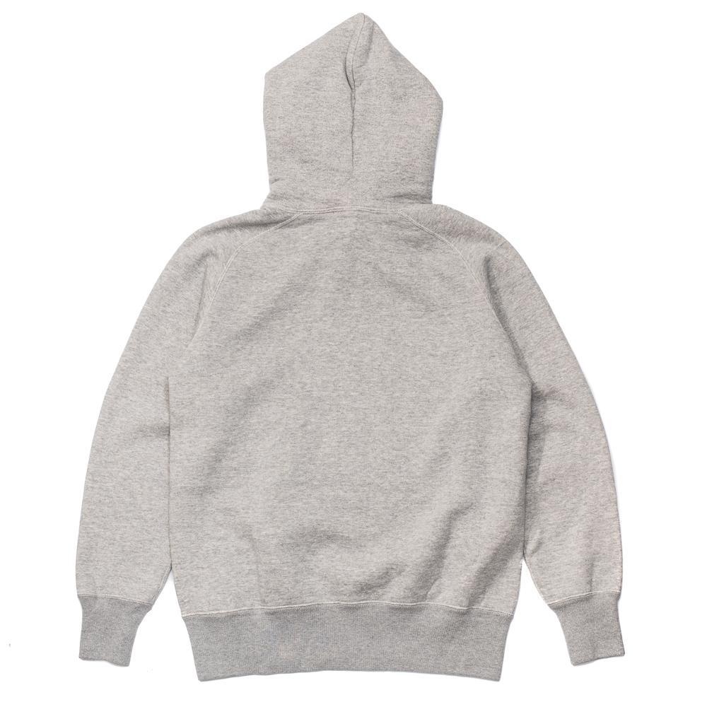 Pherrow's 22W-P VSW-Parka Hooded Sweatshirt Heather Grey - Image 3
