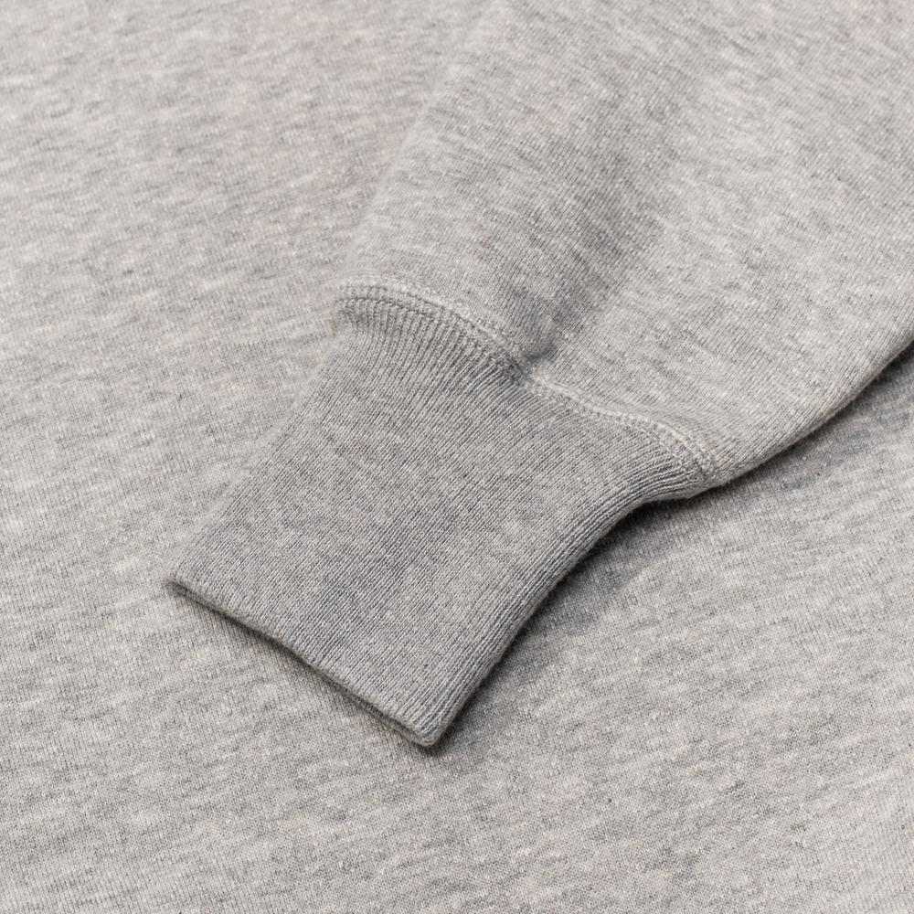 Pherrow's 22W-P VSW-Parka Hooded Sweatshirt Heather Grey - Image 4