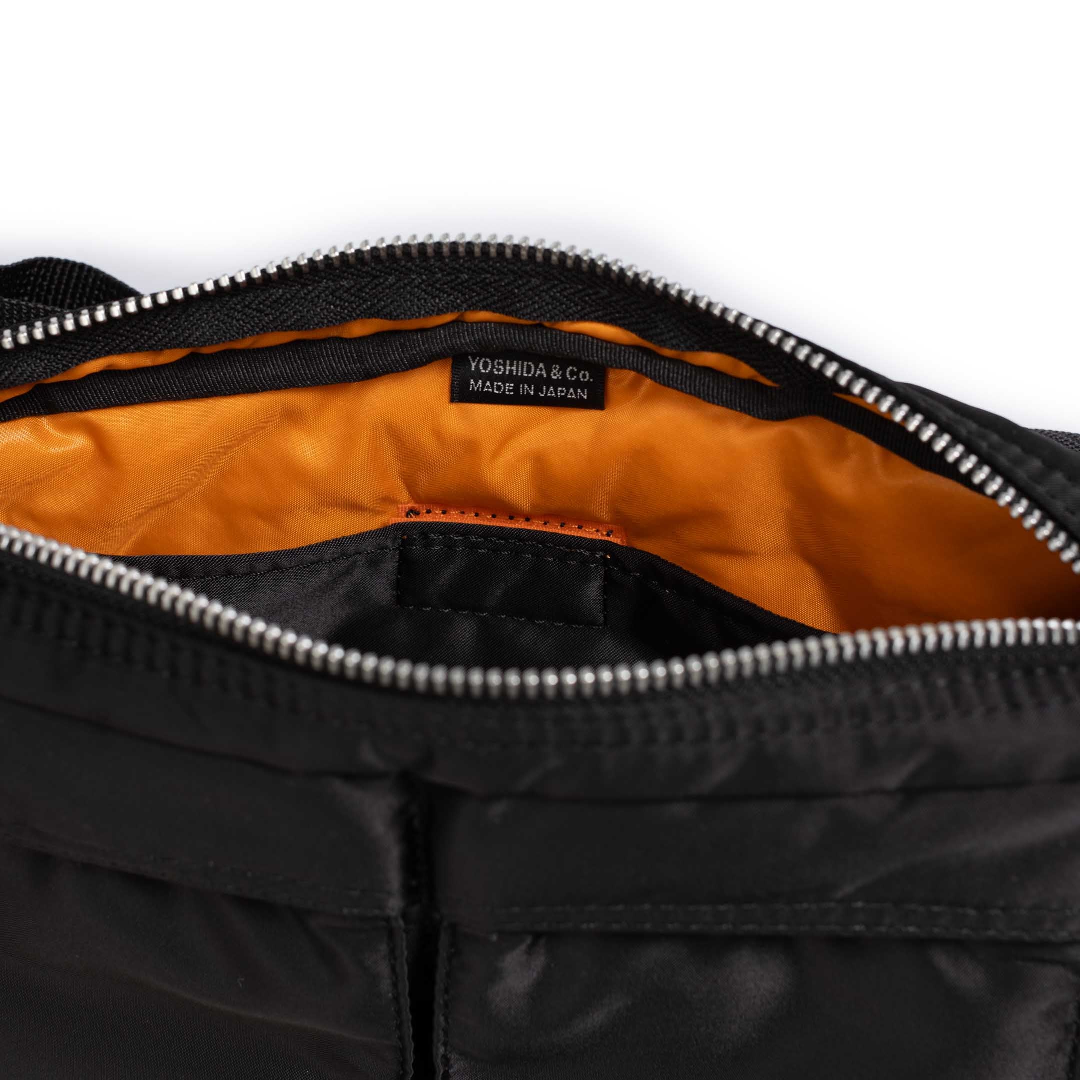 Porter Yoshida & Co Tanker Waist Bag Black - Image 4