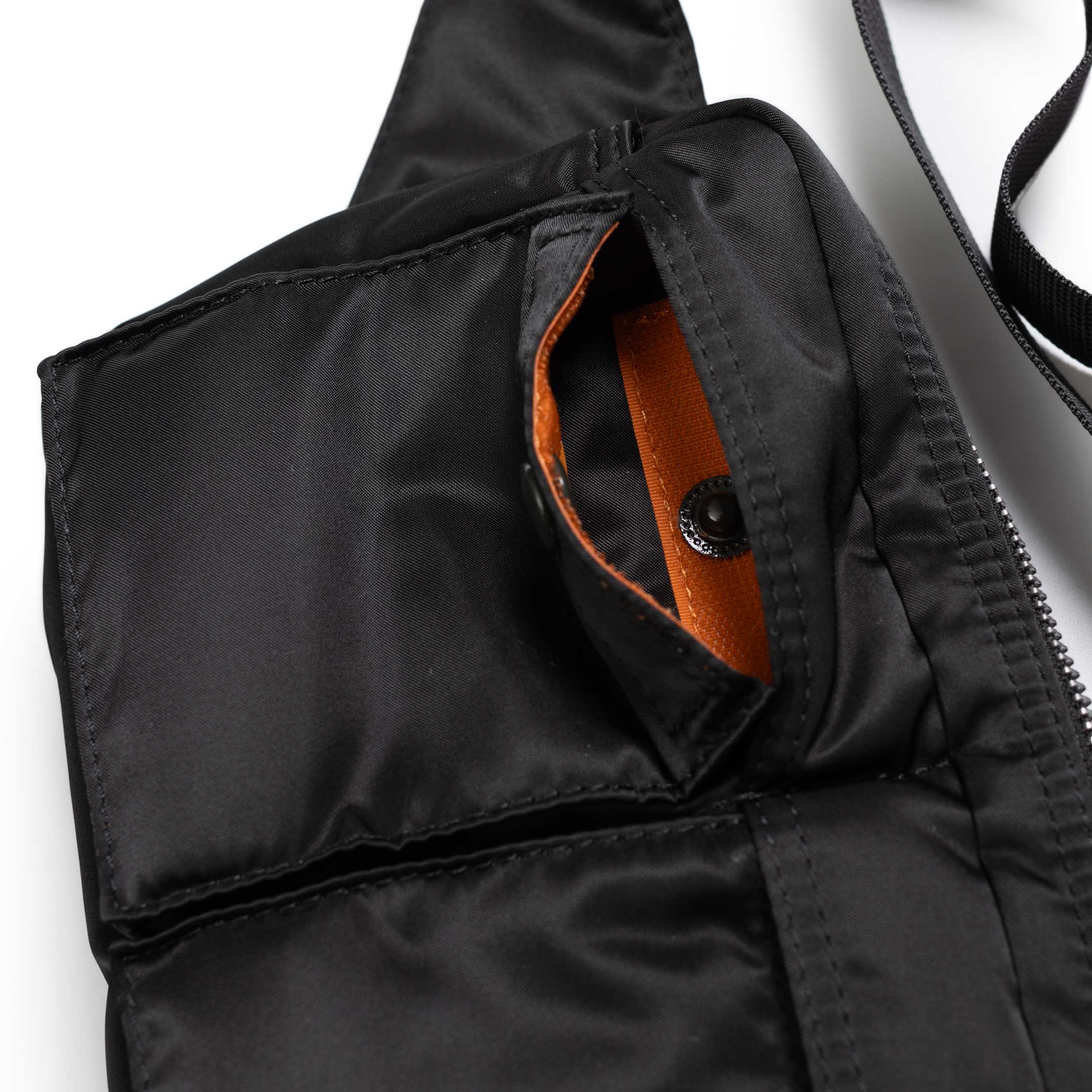 Porter Yoshida & Co Tanker Waist Bag Black - Image 5