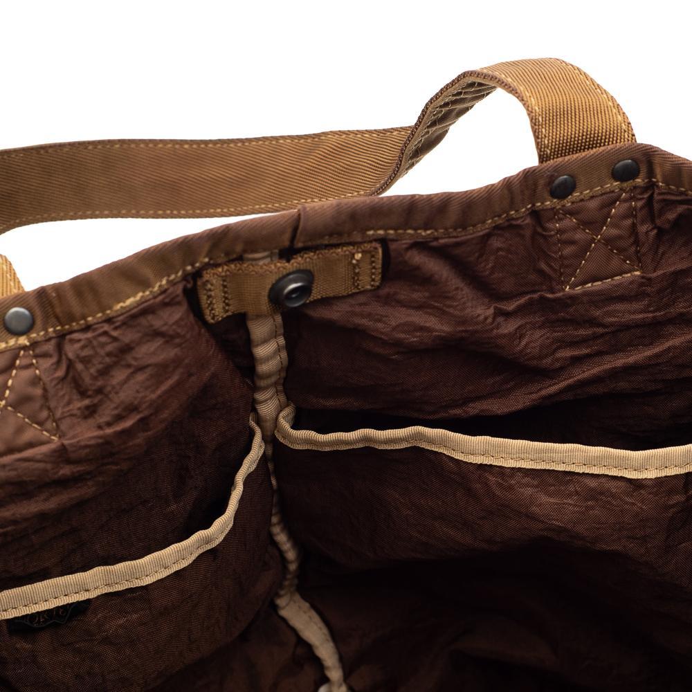 Porter Yoshida & Co Crag Tote Bag Coyote - Image 6