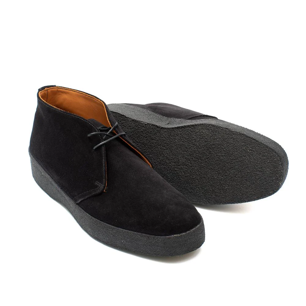 Sanders Japan Sam Chukka Black Suede - Image 5
