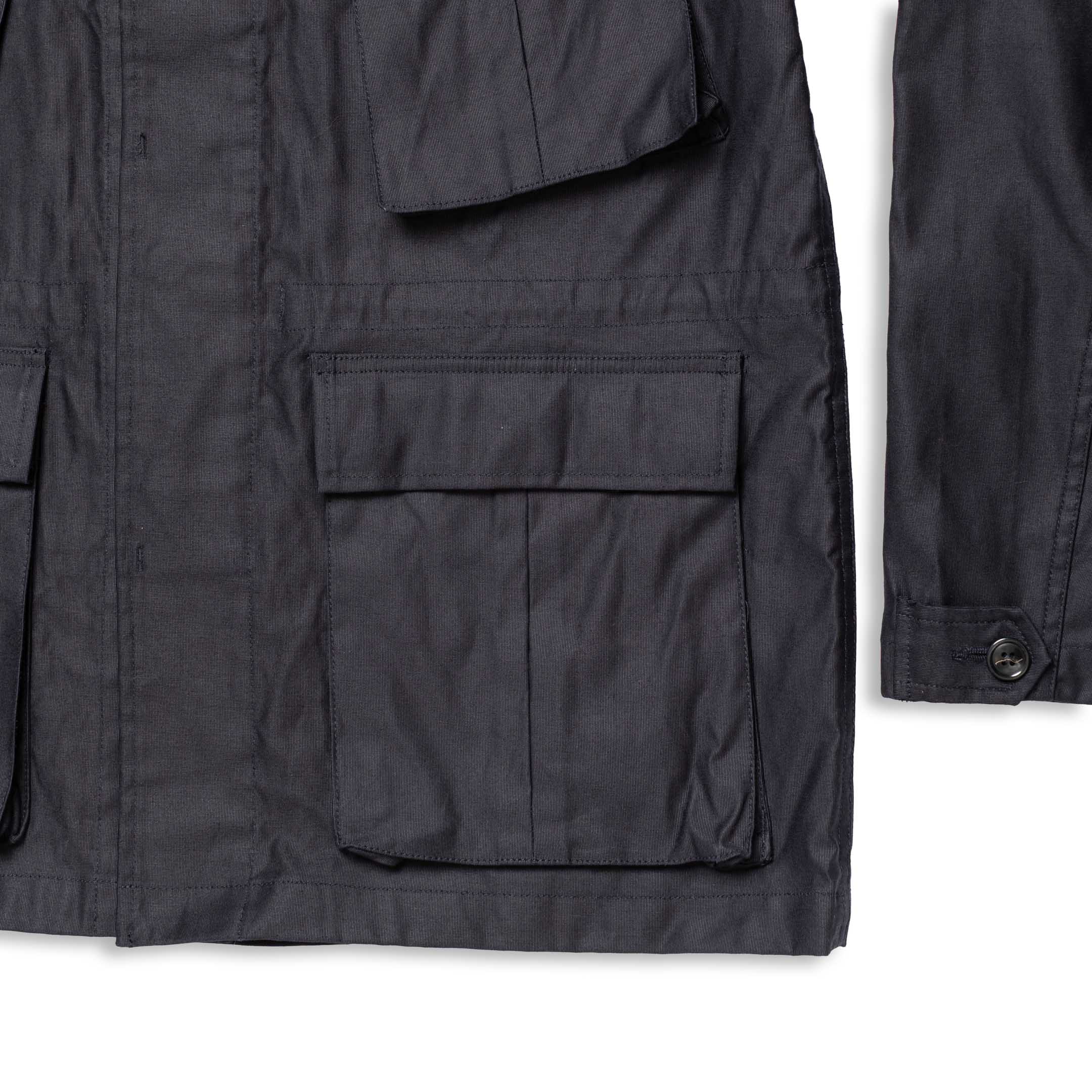 Soundman Albany Fatigue Jacket Dark Navy - Image 8