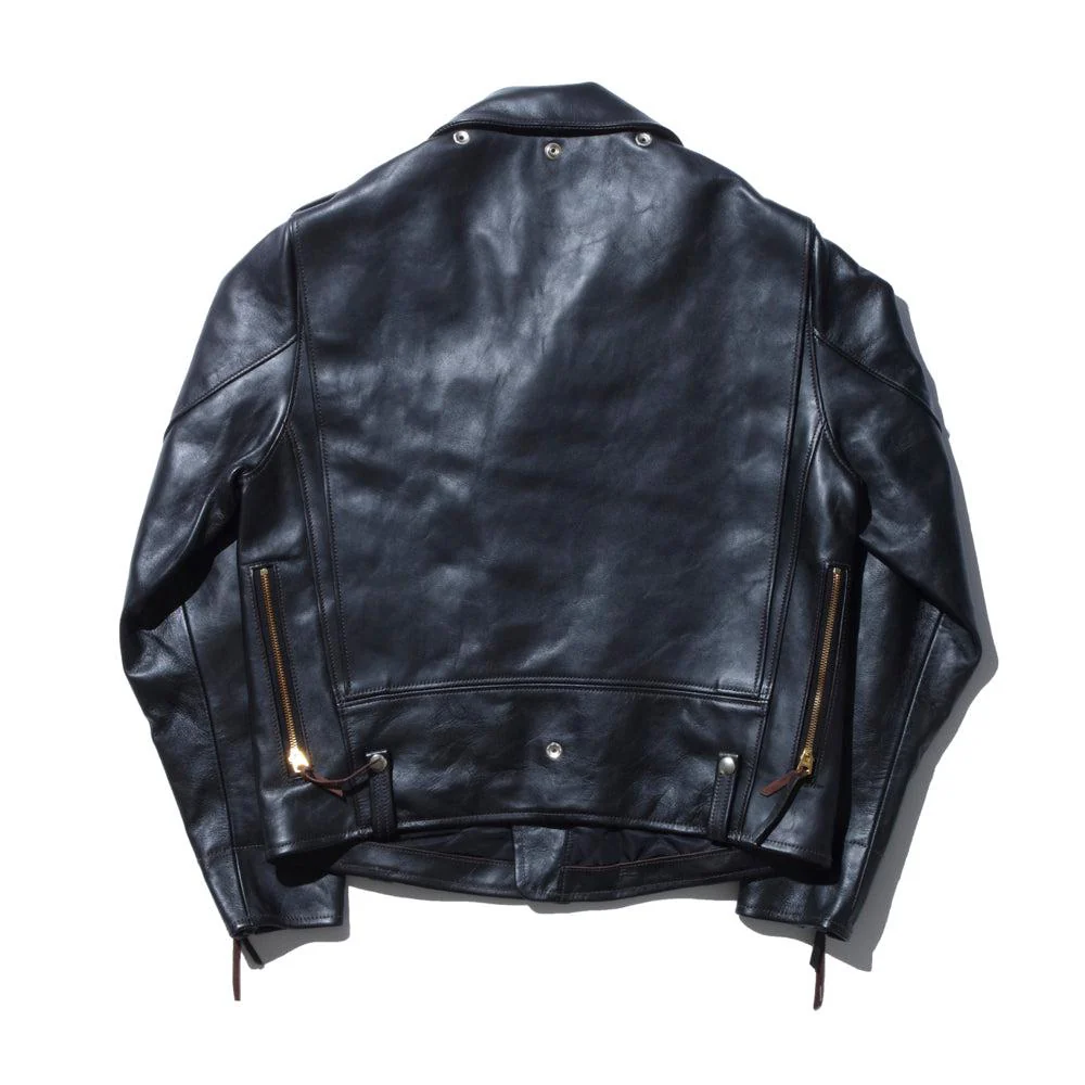 The Real McCoy's Buco J-24 Leather Jacket Black - Image 10