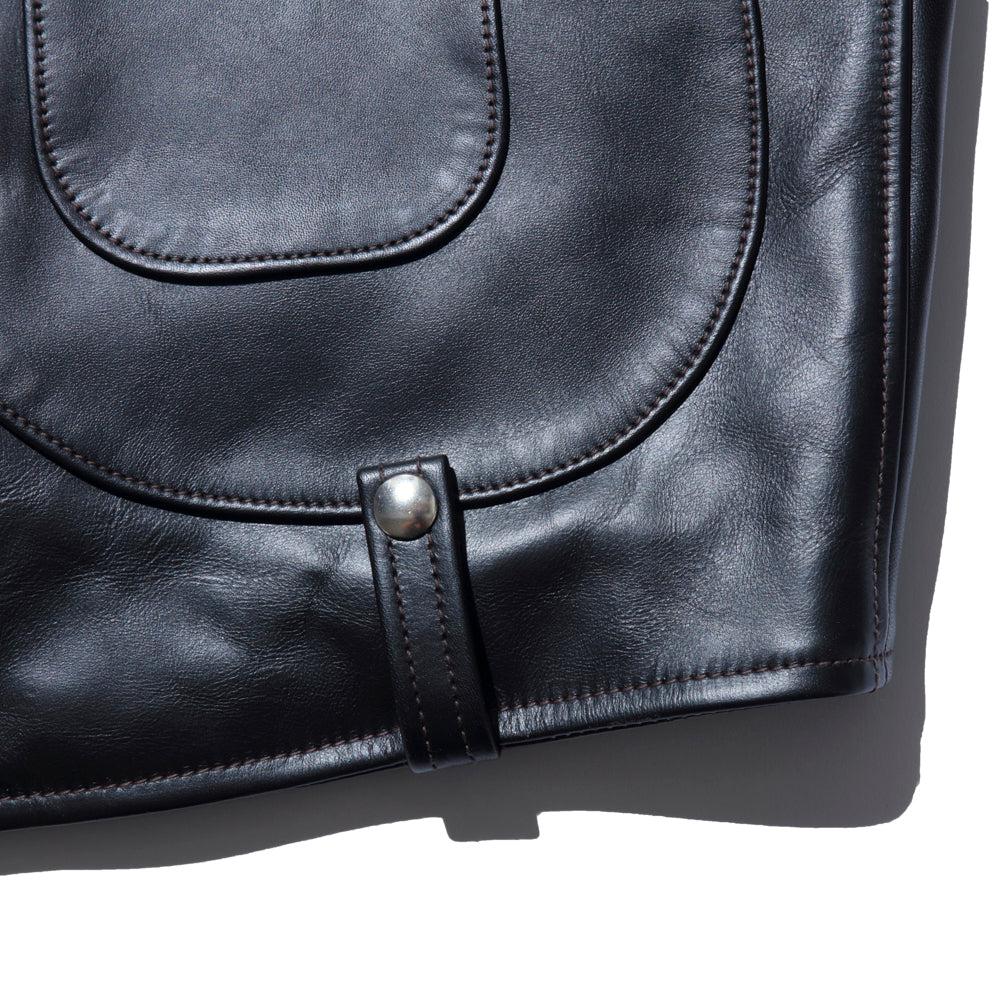 The Real McCoy's Buco J-24 Leather Jacket Black - Image 6