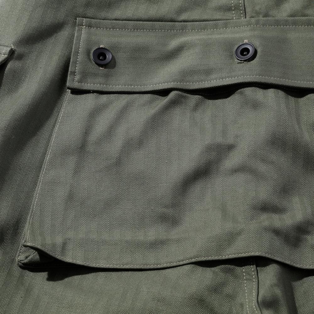 The Real McCoy's P-44 Utility Trousers Sage Green - Image 10