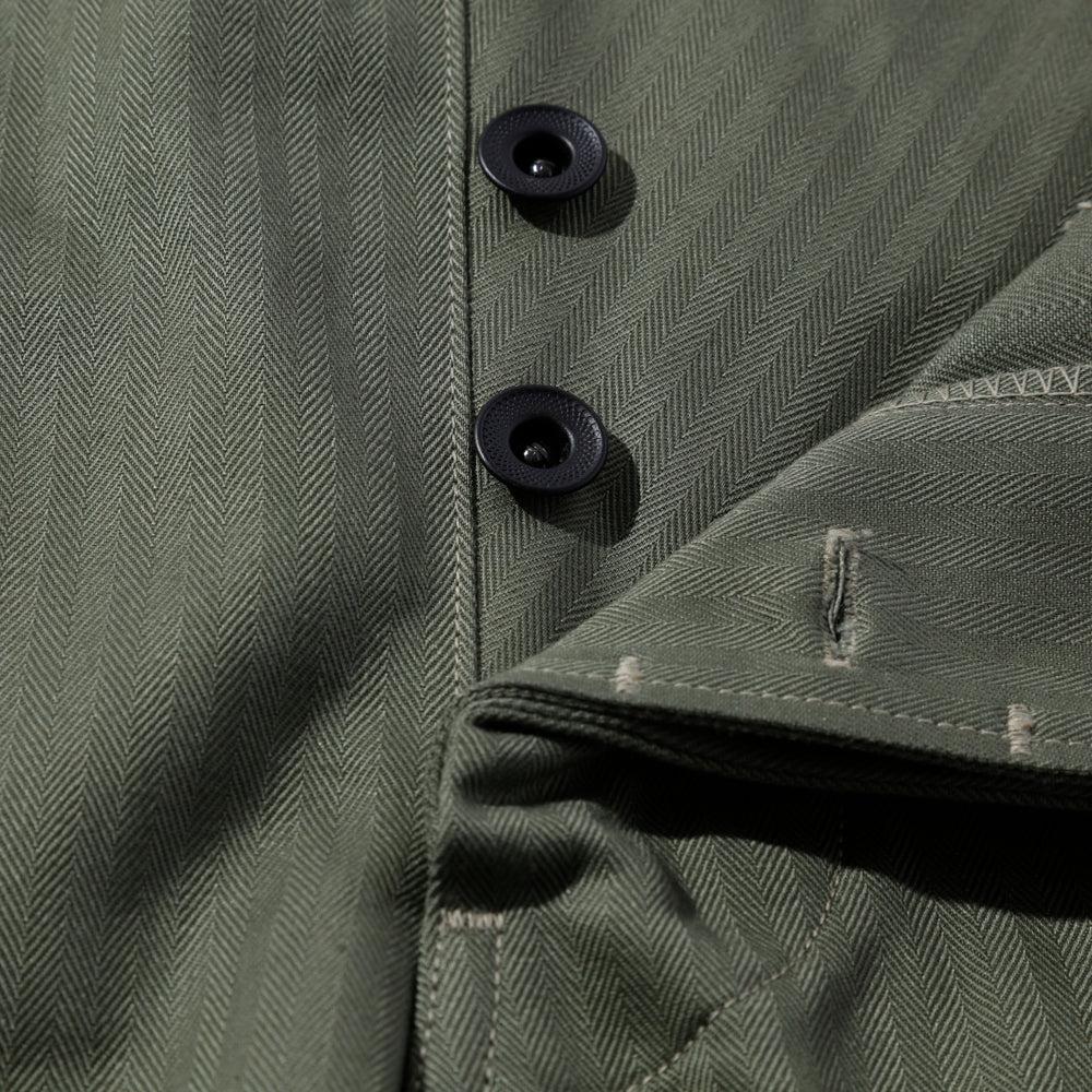 The Real McCoy's P-44 Utility Trousers Sage Green - Image 7