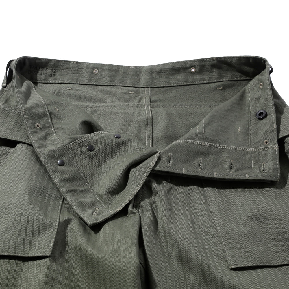 The Real McCoy's P-44 Utility Trousers Sage Green - Image 8
