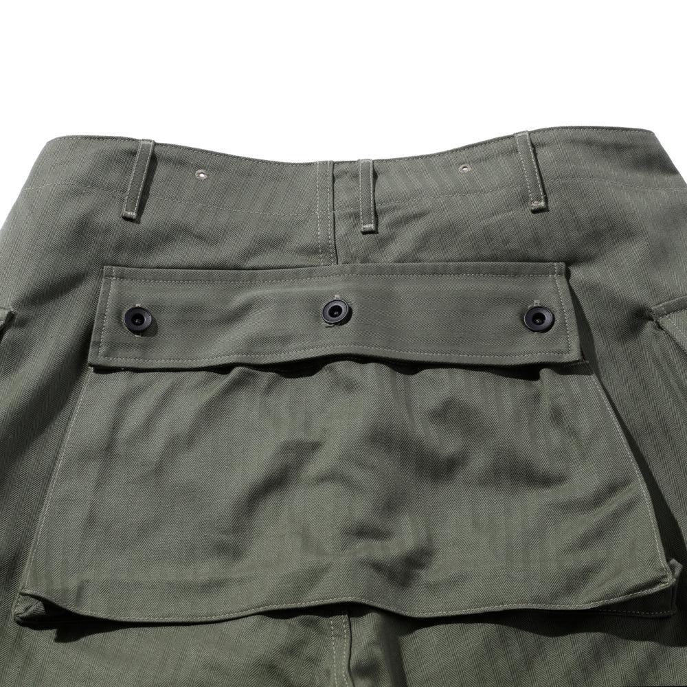 The Real McCoy's P-44 Utility Trousers Sage Green - Image 9