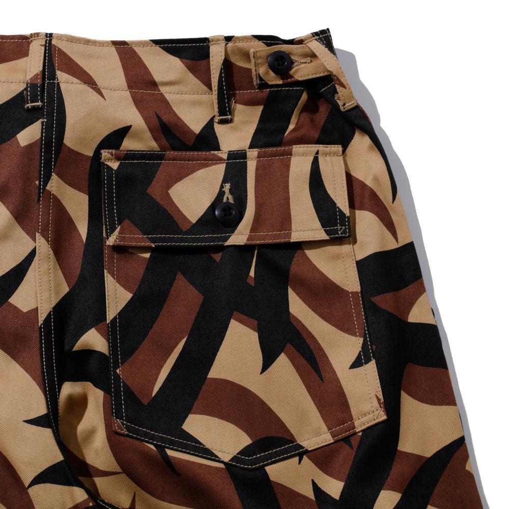The Real McCoy's Tribal Camouflage Combat Trousers Beige - Image 10