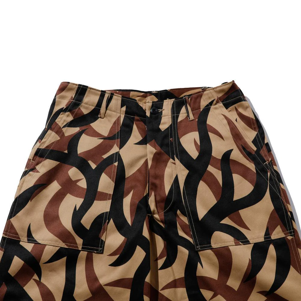 The Real McCoy's Tribal Camouflage Combat Trousers Beige - Image 3