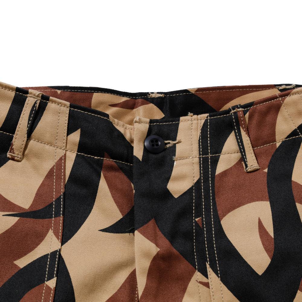The Real McCoy's Tribal Camouflage Combat Trousers Beige - Image 4