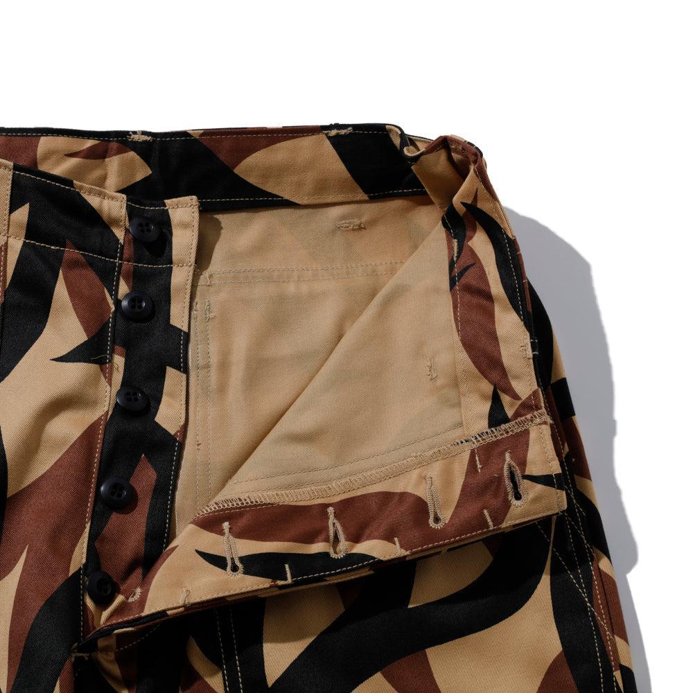 The Real McCoy's Tribal Camouflage Combat Trousers Beige - Image 7