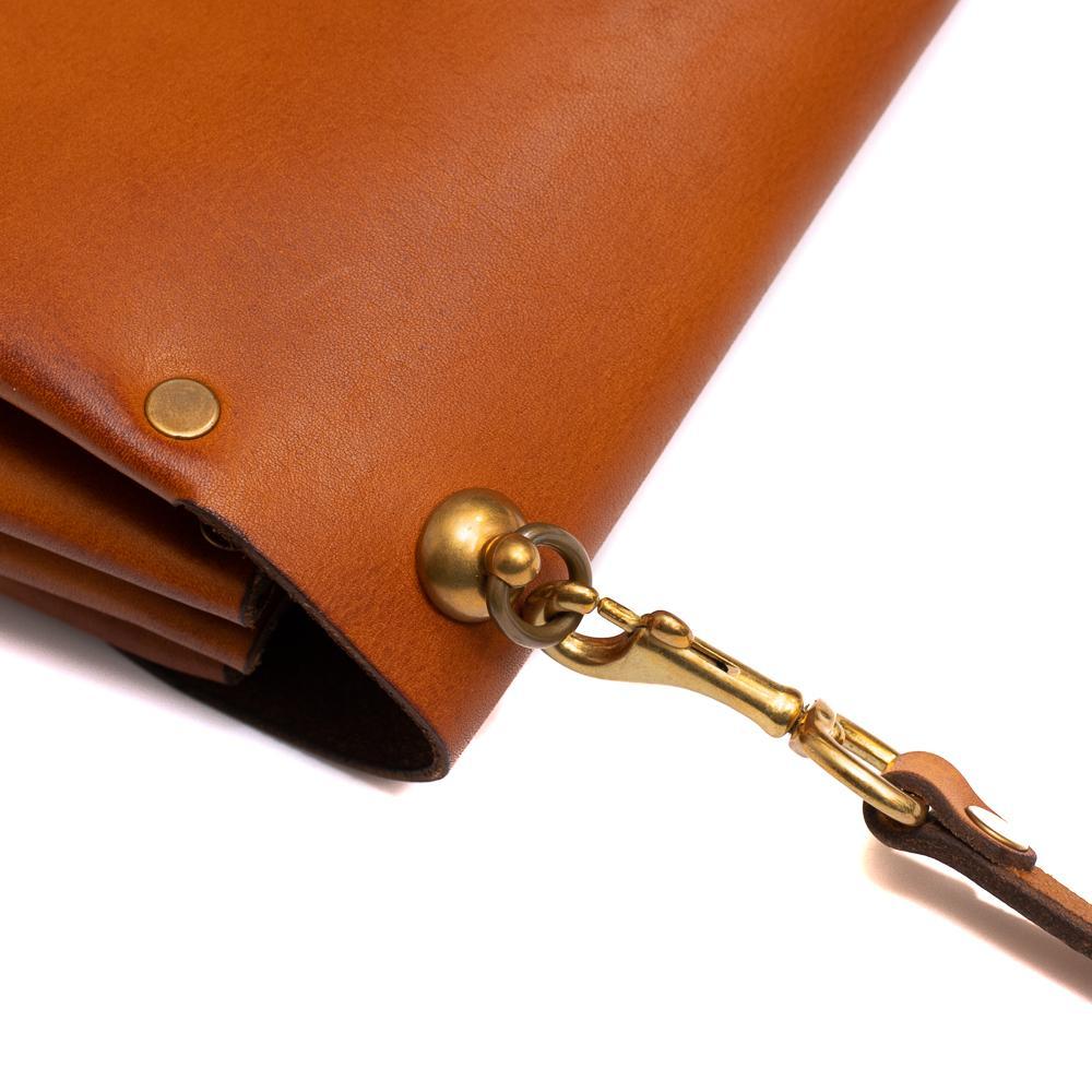 Vasco Leather Garcon 2Way Bag Mustard Camel - Image 3