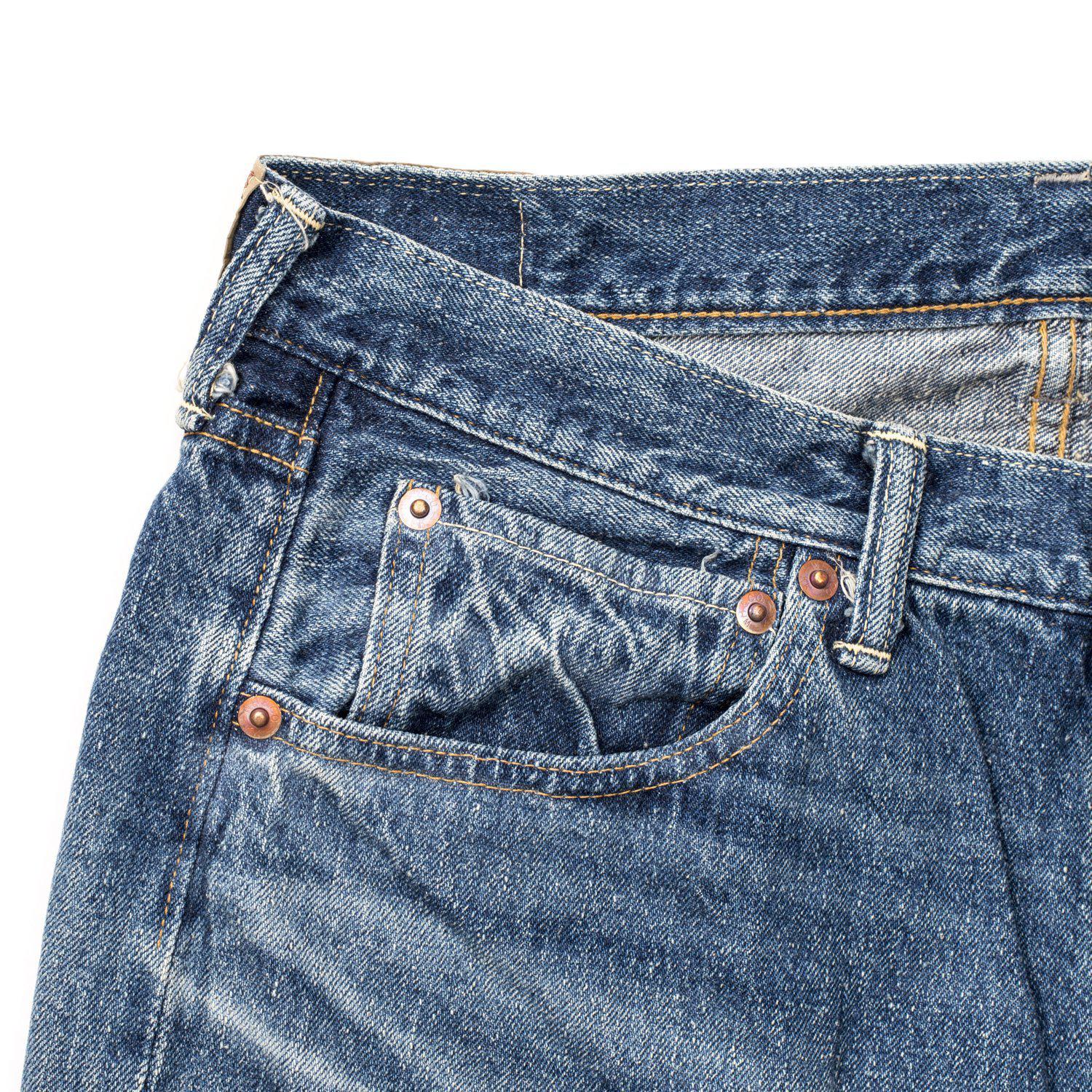 Warehouse & Co. Lot. 1101 Second Hand Series Used Wash Jean 12oz - Image 3