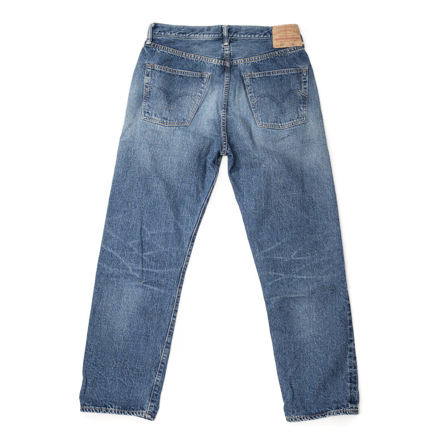 Warehouse & Co. Lot. 1101 Second Hand Series Used Wash Jean 12oz - Image 4