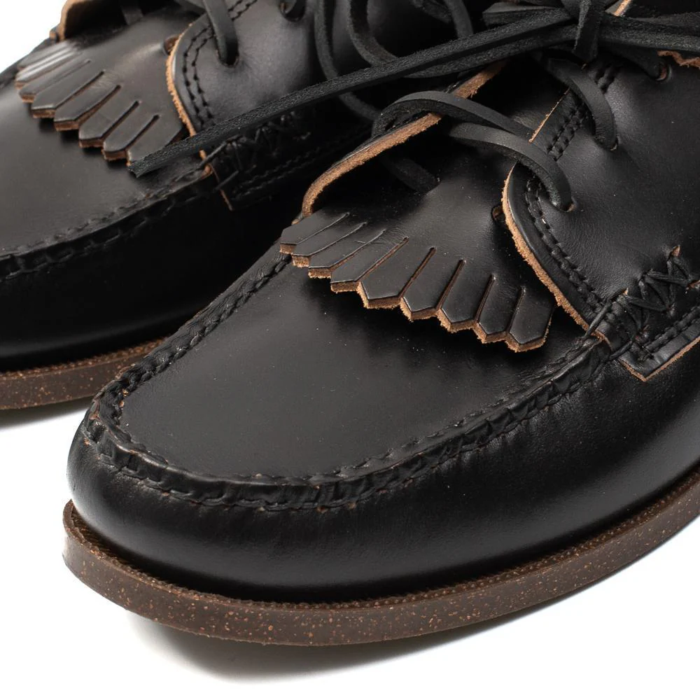 Yuketen Blucher w/Kiltie w/Camp Sole G Black - Image 4