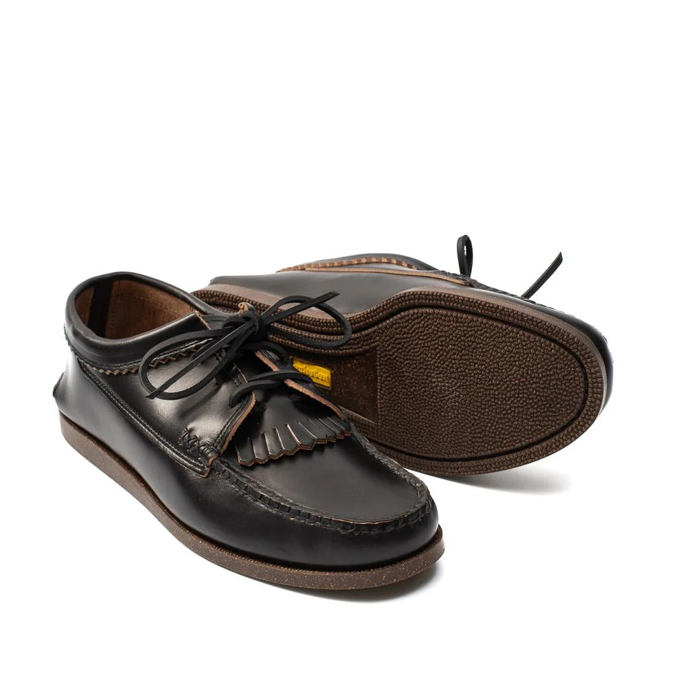 Yuketen Blucher w/Kiltie w/Camp Sole G Black - Image 6