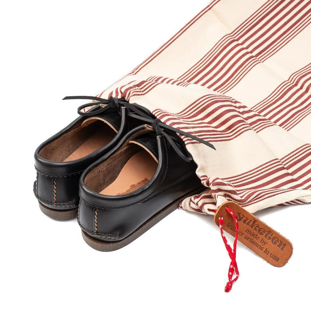 Yuketen Blucher w/Kiltie w/Camp Sole G Black - Image 8