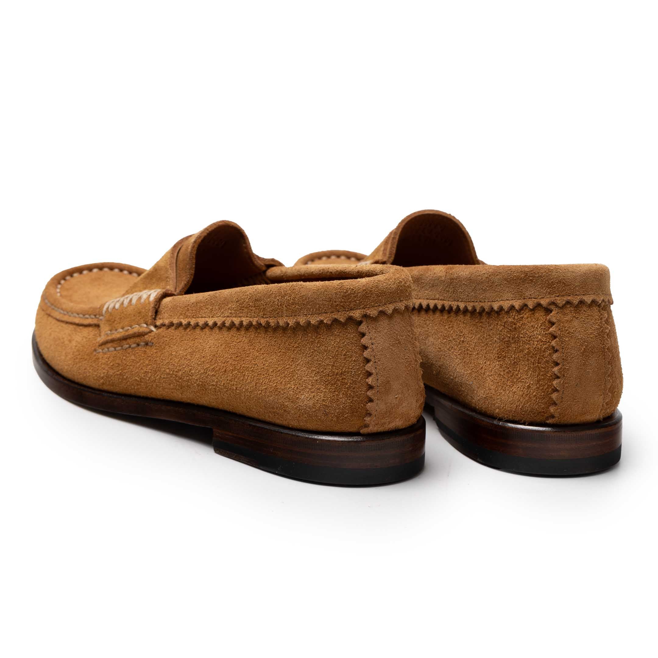 Yuketen Rob's Loafer w/Leather Sole Tosca G Brown - Image 4