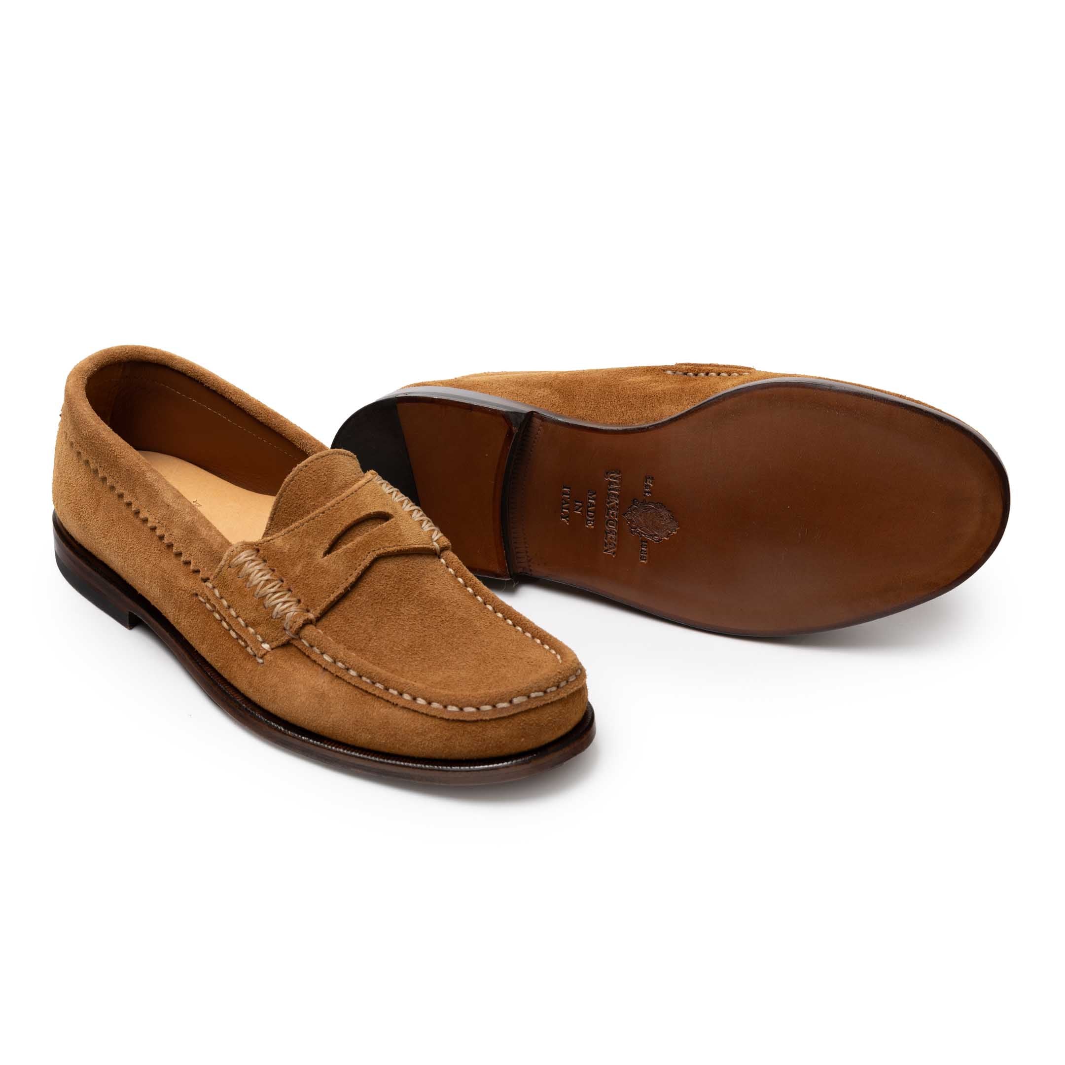 Yuketen Rob's Loafer w/Leather Sole Tosca G Brown - Image 5
