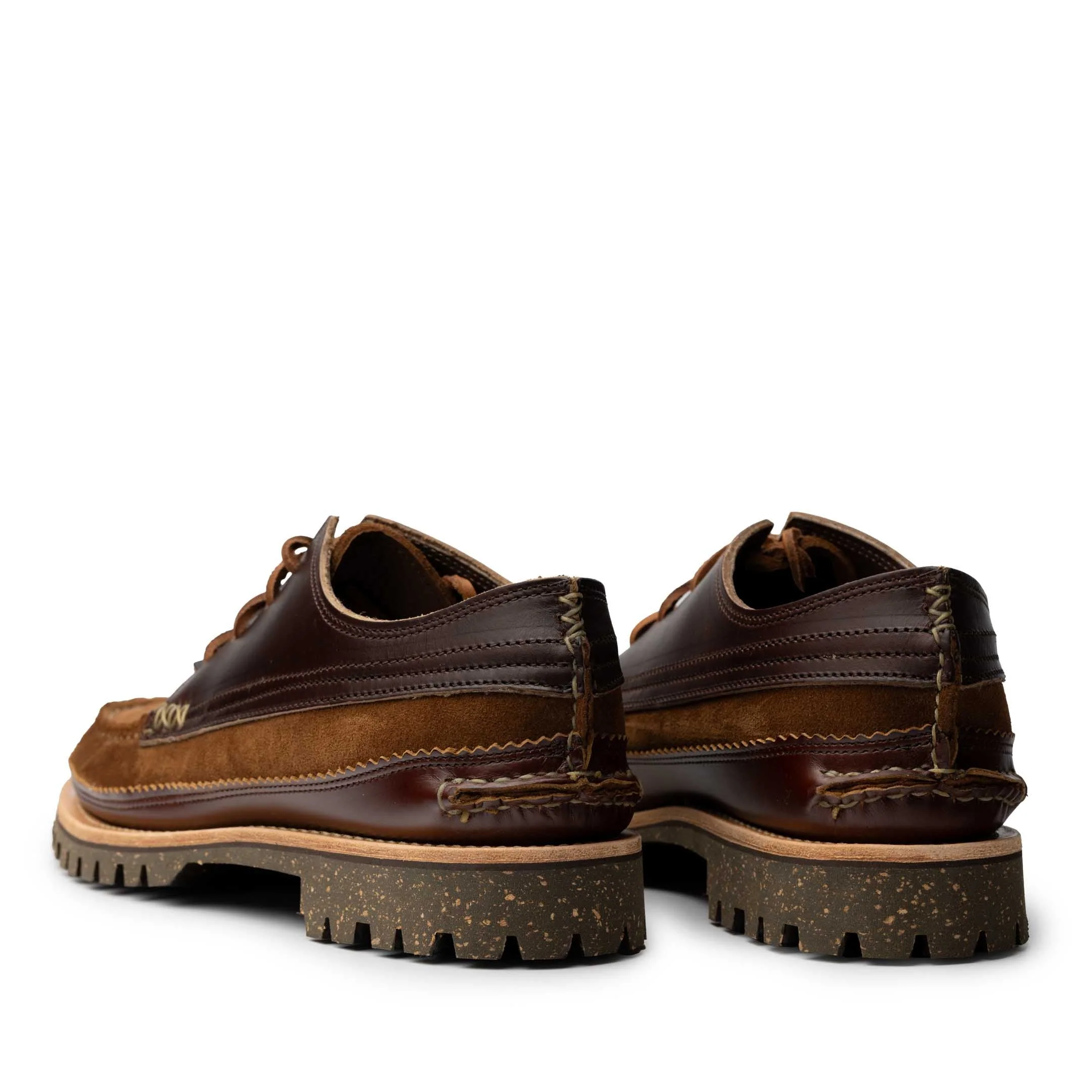 Yuketen Semi Handsewn Maine Guide Ox DB w/Kiltie FO Snuff x G Brown - Image 3